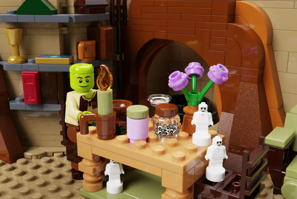 LEGO Ideas Shreks Swamp – 20th Anniversary 5 1024x685