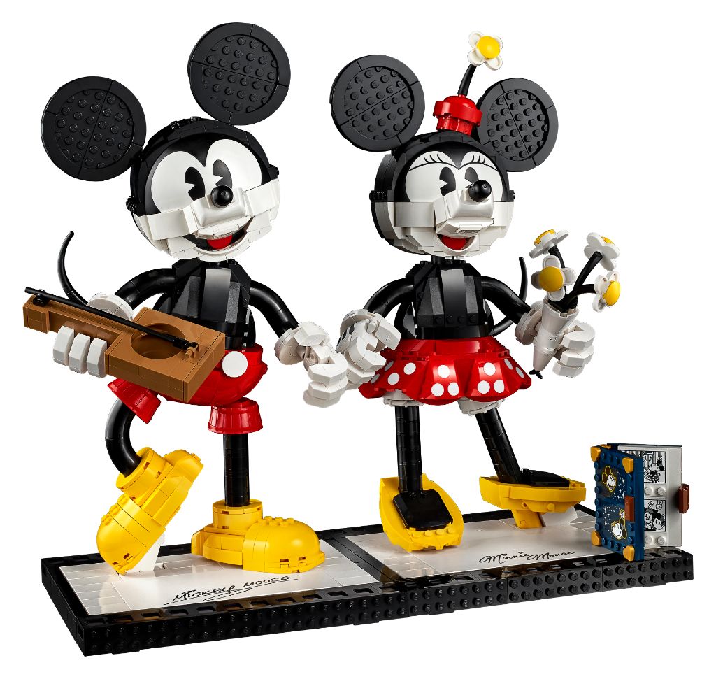 LEGO Disney 43179 Mickey Mouse and Minnie Mouse Buildable Characters 9